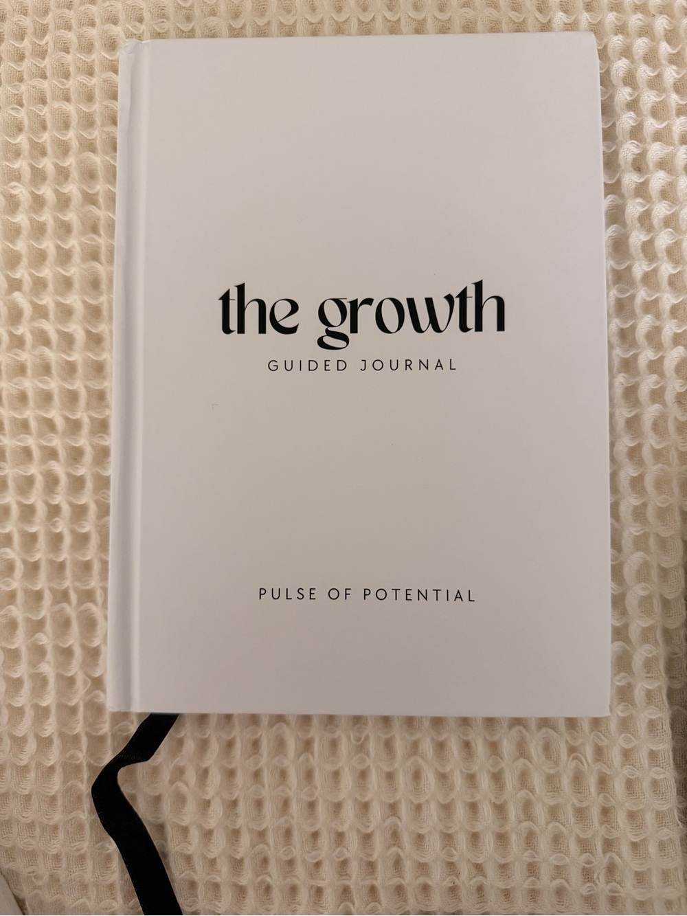 White Guided Journal - The Growth